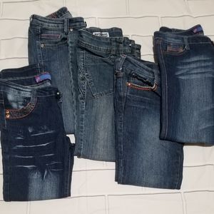 Bundle of 5 women jeans
